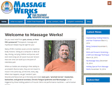 Tablet Screenshot of massagewerksindy.com